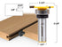 YONICO Top Bearing Slot Cutter Router Bit 1/8-Inch x 5/16-Inch 1/2-Inch Shank