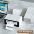 Immuson 4 6 Printer,100 x Direct Thermal Shipping Labels with Perforations, Label Paper for Thermal Label Printer