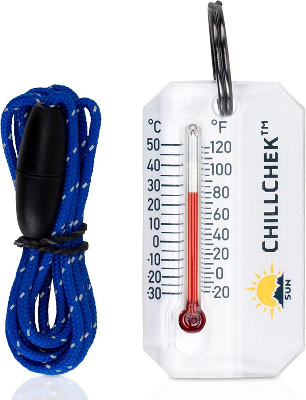 Sun Company ChillChek - Waterproof Thermometer with Breakaway Lanyard | Water Proof