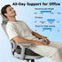 Seat Cushion for Office Chairs Large U-Shaped Memory Foam Desk Chair Cushions for Long Sitting Comfort, Ergonomic Thick