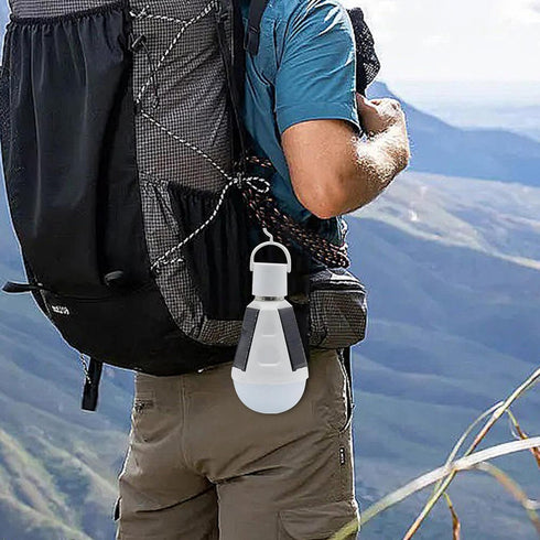 Bulb Bulb Solar Lights Led Battery Power Light Solar Rechargeable Camping Lights Lantern Tent Emergency Light
