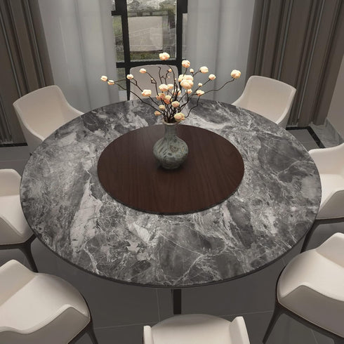 Grey Marble Textured Wallpaper, Peel and Stick Gray Granite Contact Paper, 16x79 inch Waterproof Vinyl for Kitchen