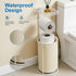 Standing Toilet Paper Storage Rack, Rustproof Metal Stand Up Toilet-Paper Roll Holder, Free Standing Tissue Holder