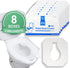 Reli. Toilet Seat Covers (2000 Pcs, 8 Packs of 250) | Disposable
