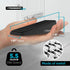 Strongest Door Stopper - Heavy Duty Wedge Made of Premium Quality Zinc and Rubber, Set of 4 with Wall Protectors