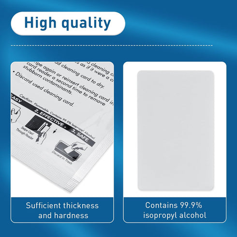 Replacement LabelWriter Cleaning Cards for DYMO Printers, 60622 Thermal Card Fits Dymo 300,310,315,320,330,400,450,10pcs