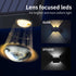 4 Pack) Solar Wall Lights Up and Down Solar Deck Lights Outdoor Waterproof Dusk to Dawn Wall Lights for Deck Outdoor
