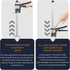 YIEMIZDK Set (15.7) Labor-Saving Arm Jack Two-Piece for Wall Tile Positioning, Doors, Windows, Cabinets, Installation