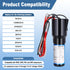 Wadoy RCO410 3 in 1 Compressor Hard Start Capacitor Kit for Refrigerators & Freezers 1/4-1/3 H.P.