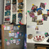 Frameless Magnetic Stainless Iron Board Strips, Adhesive Backing Bulletin Bar Board with 10 Colorful Magnets
