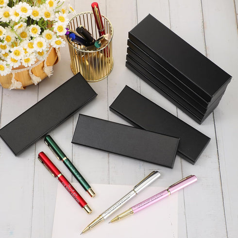 PerKoop 10 Pcs Thank You Gifts - Inspirational Ballpoint Pens with Gift Boxes, Motivational Quote Bulk Gifts