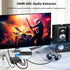 XinYaa 192KHz 3.5mm Amplifier-8CM HDMI ARC Audio Extractor, HDMI ARC Audio Adapter Converter Splitter to Optical