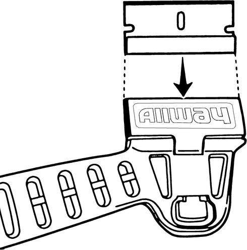 ALLWAY RKW2 Razor Wallpaper Knife