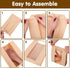 60 Pack 13.7x8.3x3.5 Inches, 72Pcs Moretoes Large Sourdough Bread Bags for Homemade Bread, Paper Bakery Bags with Tin