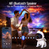 JIWYJOT Upgraded Planetarium Projector with White Noise & Bluetooth Speaker, Astronaut Space Light Galaxy Projector