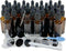 24Pack 1oz (30ml) Glass Dropper Bottle - Essential Oil Bottle with Glass Eye Droppers for Lab and Alcohol Bottles