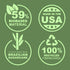Samsill Eco-Friendly Plant-Based 3 Inch Durable D-Ring View Binder, Made in USA, USDA Certified Biobased, 4 Pack, Boho