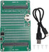 Naroote DDR4 DDR5 Memory Tester, 2 in 1 RAM Diagnostic Analyzer with LED