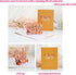 Card,3D Thank You Pop Up Floral Appreciation Greeting Card with Envelope and Note Insert,Unique Keepsake