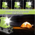 Battery Adapter for Ryobi 18volt One+ P107 P108 Li-ion Battery,Portable Power Source Converter with Dual USB Phone Charge Port,420LM Flashlight LED Work Light with Hook,Outdoor Lantern Camping Lamp