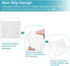 88PCS Set, 5-Size Vtopmart Clear Plastic Drawer Organizers Versatile Bathroom Drawer Organizer Trays, Storage Bins