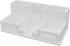 Victor Pure White Desktop Organizer - 4" x 5.5" x 10.4"