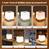 LIPKAHH Dimmable Touch Lamp for Nightstand,Speech Control Bedside Lamp Touch Control for Bedrooms,Smart Rechargeable