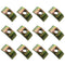Half Moon Nuts JCBIZ 12pcs 24mm M6 Half Moon Nuts Washer Spacer for Furniture Hardware Accessories