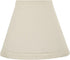 Aspen Creative 32118-2A Set (2 Pack), 6 inch (3" 6" 5") Small Hardback Empire Shape Chandelier Clip-On Lamp Shade