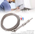 K Type Thermocouple Probe, Shielded Wire Probe for Industrial Temperature Sensing (5m)