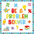 Maths Bulletin Board Set, 54PCS Math Symbols Paper Posters for Back to School Classroom Decoration Ideas