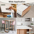 0.8 Inch 16.4 Desk/Shelves/Furniture/Countertop/Table/Cabinet/Plywood M METERXITY U-Shape Edge Banding, x ft Self