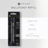 Cross Ballpoint Pen Refill, Black Ink, Fine Point, Dual Pack