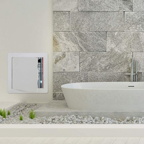 Suteck 8 x 8 Inch Plumbing Access Panel for Drywall Ceiling, Reinforced Plastic Wall Access Doors