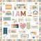BOHO Affirmation Station Bulletin Board Set Motivational Posters for Classroom I Am Positive Affirmations Rainbow Decor