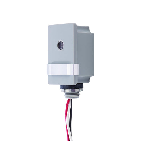 NSi Industries TORK RKP201 Outdoor 120-Volt Stem Mount Photocontrol with Light Adjustment Bar for Dusk to Dawn Lighting