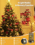 SenLuKit Copper Wire Fairy Lights Waterproof Plug in Christmas String Lights with Remote for Living Bed Room, Backyard