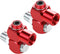 Hromee 1/4 Inch NPT 360 Degree Swivel Air Hose Connector, 2 Pack Industrial Fittings