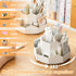Pencil Pen Holder for Desk, 9 Slots 360 Degree Rotating Organizer for Office, School, White