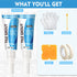 2 Pack Grout Paint Pen Kit - Fast Drying Filler and Sealer for Bathroom, Kitchen Tile Joints