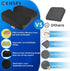 Memory Foam Seat Cushions Coccyx Pad Thicken Widen Strong Support and Comfort for Office Chairs, Car Seat, Dining