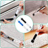Set Cleaning Brush for Household V Shape Grout Brush, Multi-Purpose Household Cleaning Tools for Kitchen, Bathroom
