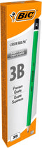 Bic Criterium 550 3B Hexagonal Pencils (Box of 12), Green