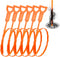 Drain Clog Remover, 25-Inch Hair Removal Tool, Plumbing Snake, Easy & Quick to Use, 6 Pack