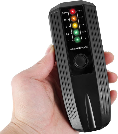 EMF Meter, High Accuracy Electromagnetic Field Radiation Detector, Battery Powered for Ghost Hunting & Industrial Use