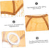 DOITOOL Cloth Lampshade with Tassel Fringe European Style Umbrella Shape for Desk and Table Lamps Elegant Replacement