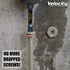 Velocity Concrete Screw Kit with RedSeal Moisture Barrier – Includes 12 High-Performance Concrete Screws, 1 Drill Bit,