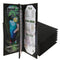 6 Pack Menu Covers 4.25" x 11", 4 View PU Leather Menu