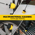 Holikme 10Pieces Drill Brush Attachments Set, Power Scrubber Brush with Long Attachment, Cleaning Supplies