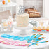 Outus 144 Pieces Golf Pencils, HB Half Pencils with Eraser, 3.5 Inch Baby Shower Pencils Mini Pencils for Kids Baby Shower Bridal Shower Golf School Office Wedding (Light Blue) by Outus